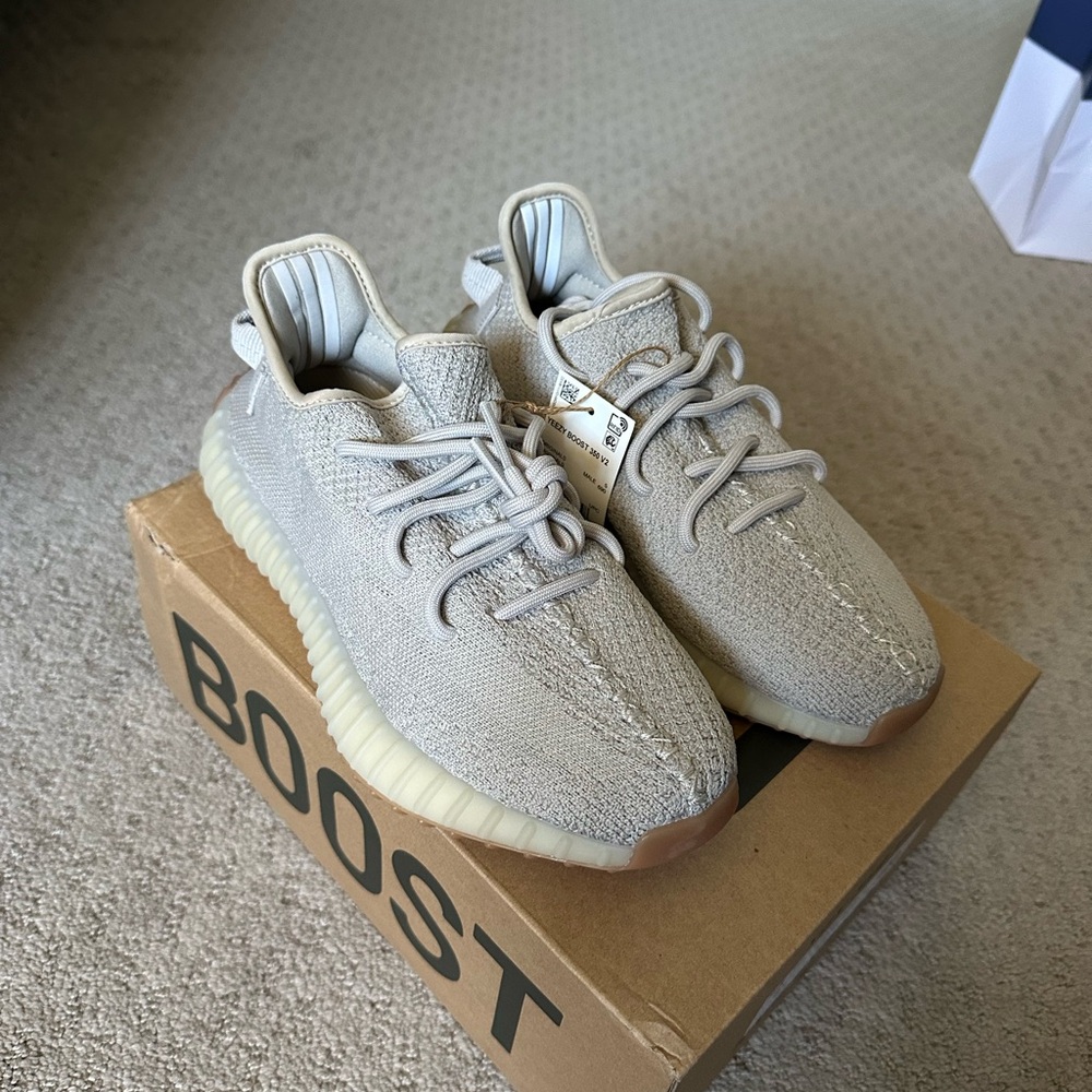 Yeezy Boost 350 V2 in Cream and Tan
